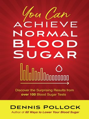 cover image of You Can Achieve Normal Blood Sugar